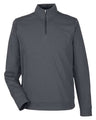 North End Men's Express Tech Performance Pique Quarter-Zip Pullover