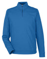 North End Men's Express Tech Performance Pique Quarter-Zip Pullover