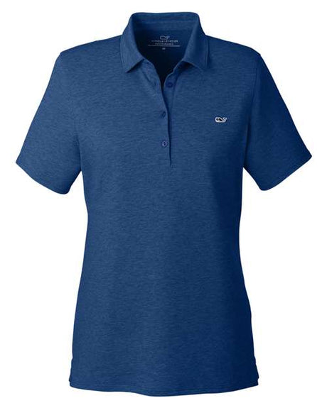 vineyard vines Women's Edgartown pique polo offering polished comfort for versatile casual outfits