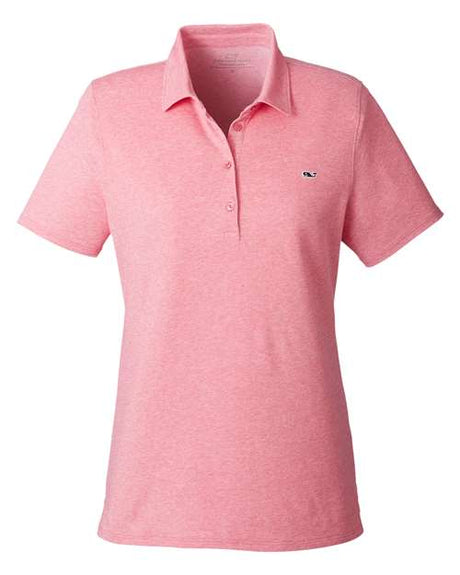 vineyard vines Women's Edgartown pique polo offering polished comfort for versatile casual outfits