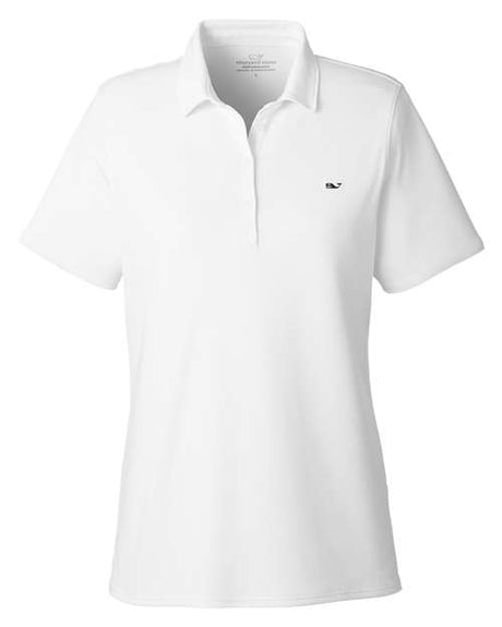 vineyard vines Women's Edgartown pique polo offering polished comfort for versatile casual outfits