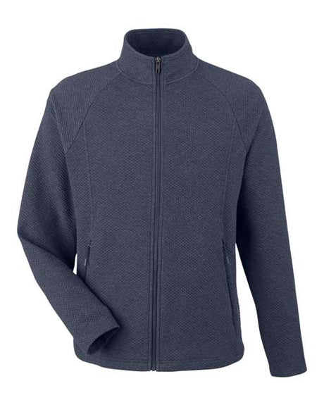 North End Men's Spirit Textured Full-Zip