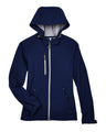 North End Women's Prospect Two-Layer Fleece Bonded Soft Shell Hooded Jacket