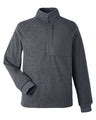 North End Men's Aura Sweater Fleece Quarter-Zip Pullover