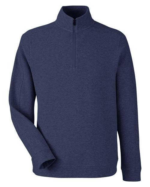 North End Men's Spirit Textured Quarter-Zip Pullover