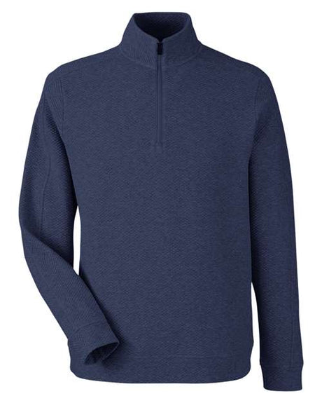 North End Men's Spirit Textured Quarter-Zip Pullover
