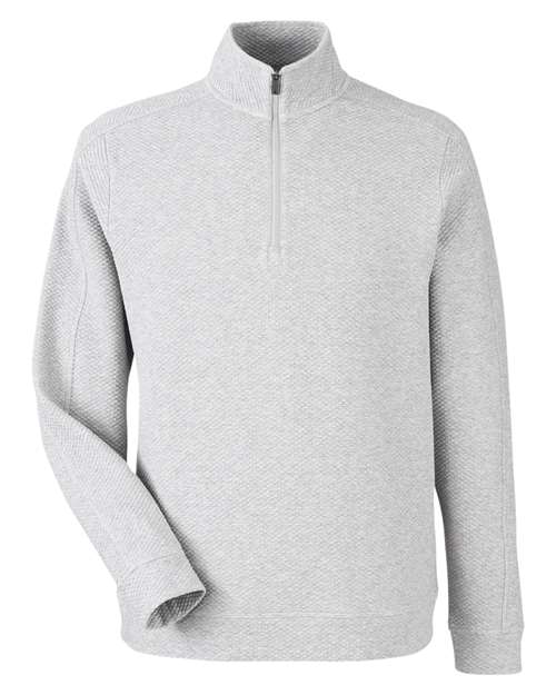 North End Men's Spirit Textured Quarter-Zip Pullover