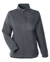 North End Women's Aura Sweater Fleece Quarter-Zip Pullover