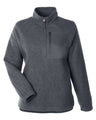 North End Women's Aura Sweater Fleece Quarter-Zip Pullover