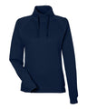 North End Women's Rhythm Waffle Cross-Neck Pullover
