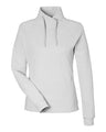 North End Women's Rhythm Waffle Cross-Neck Pullover