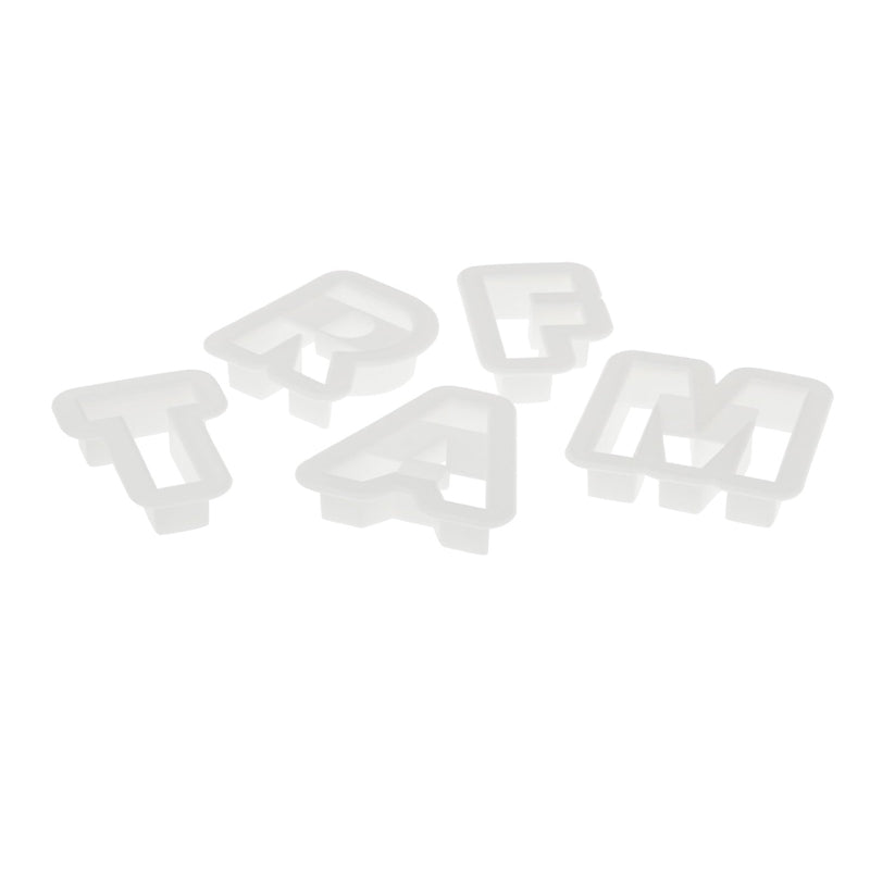Ateco Alphabet Cutter Set, 1.5"