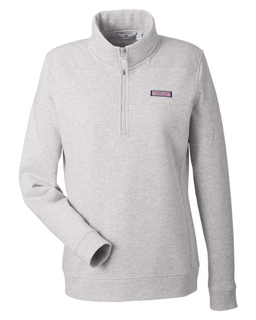 vineyard vines Women's Collegiate Shep quarter-zip sweatshirt designed for comfortable everyday layering