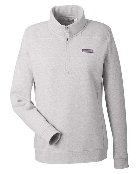 vineyard vines Women's Collegiate Shep quarter-zip sweatshirt designed for comfortable everyday layering
