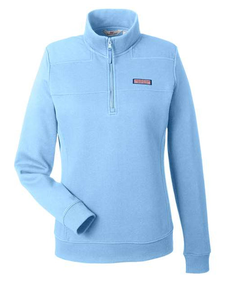 vineyard vines Women's Collegiate Shep quarter-zip sweatshirt designed for comfortable everyday layering