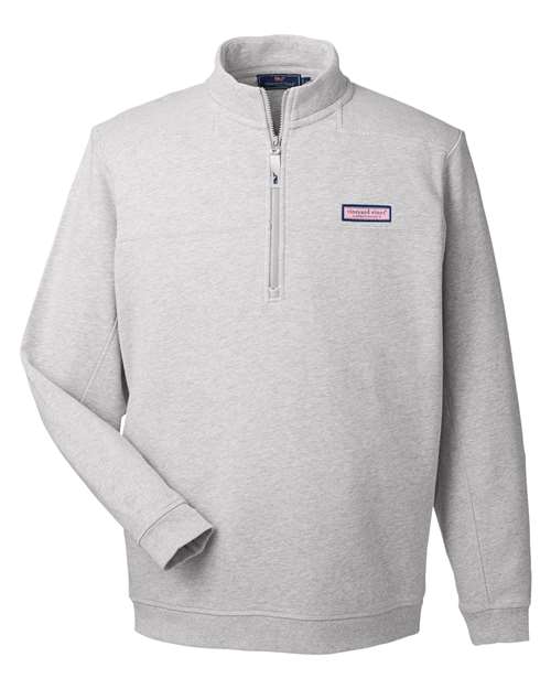 vineyard vines Men's Collegiate Shep quarter-zip sweatshirt for comfortable layered casual style