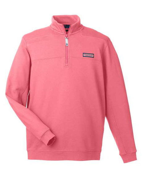 vineyard vines Men's Collegiate Shep quarter-zip sweatshirt for comfortable layered casual style