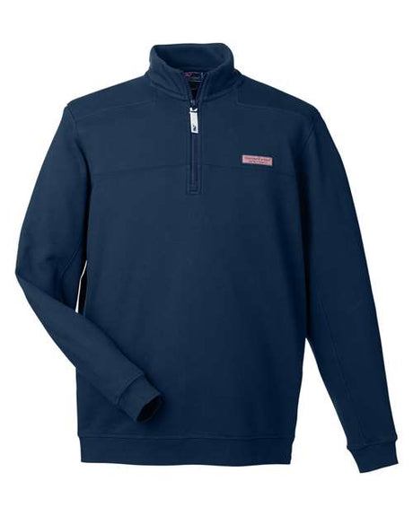 vineyard vines Men's Collegiate Shep quarter-zip sweatshirt for comfortable layered casual style