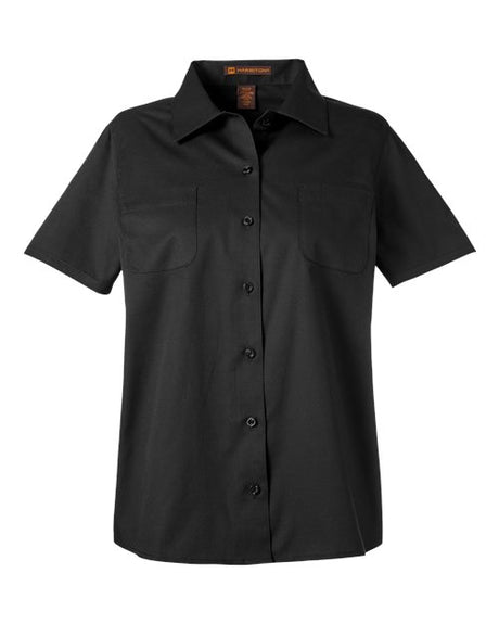 Harriton Women's Advantage IL Short Sleeve Dress Shirt