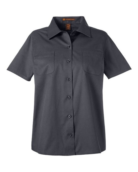 Harriton Women's Advantage IL Short Sleeve Dress Shirt