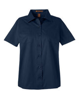 Harriton Women's Advantage IL Short Sleeve Dress Shirt