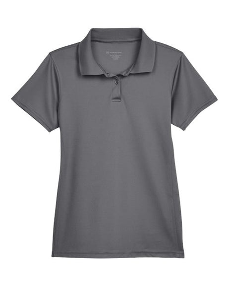 Harriton Women's Polyester Jersey Polo
