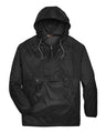 Harriton Unisex Packable Hooded Nylon Jacket