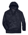 Harriton Unisex Packable Hooded Nylon Jacket