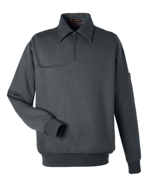 Harriton Unisex ClimaBloc Heavyweight Tactical Quarter-Zip Pullover