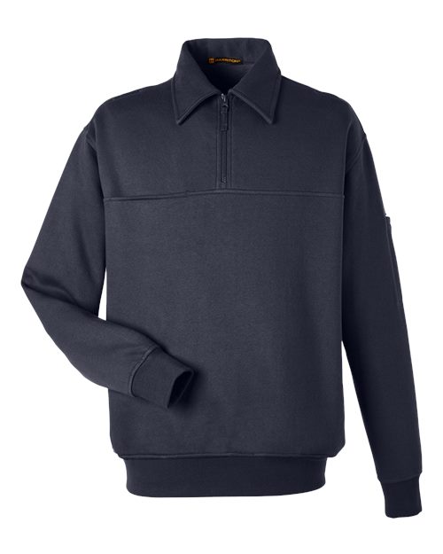 Harriton Unisex ClimaBloc Heavyweight Tactical Quarter-Zip Pullover