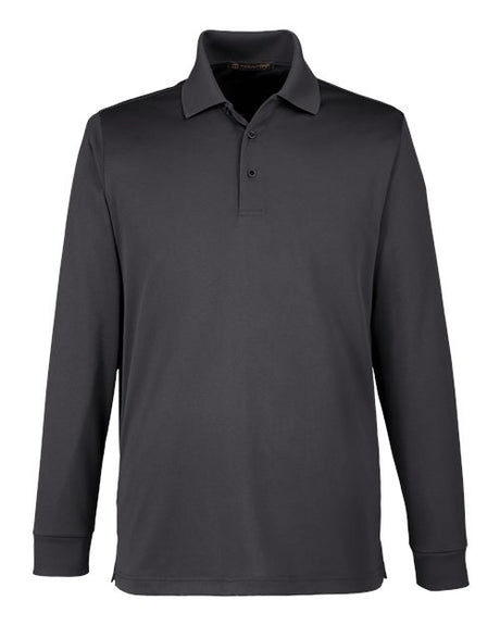 Harriton Men's Tall Advantage Long Sleeve Snag Protection Plus IL Polo