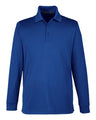 Harriton Men's Tall Advantage Long Sleeve Snag Protection Plus IL Polo
