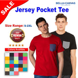 BELLA + CANVAS® Jersey Pocket Tee