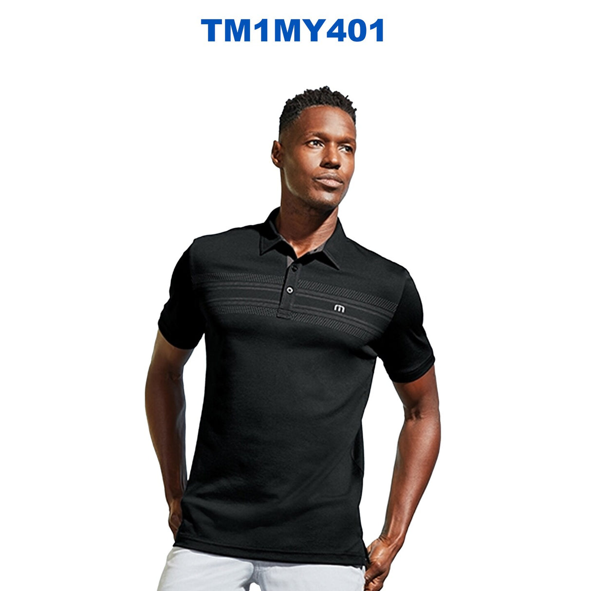 TravisMathew® Coastal Chest Stripe Polo