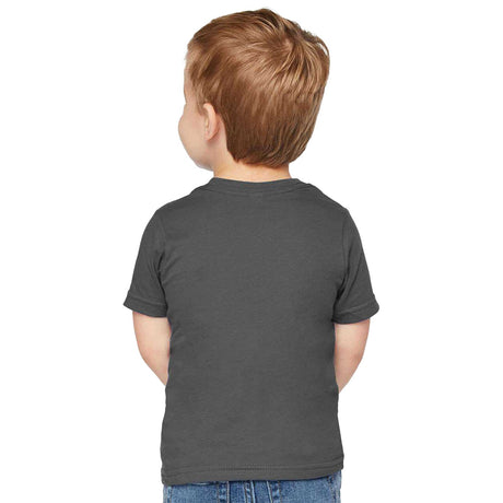 BELLA + CANVASÂ Toddler Jersey Crew Neck Shot Sleeve T-Shirt - 2T