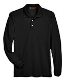 Harriton Men's Easy Blend Long Sleeve Polo