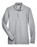 Harriton Men's Easy Blend Long Sleeve Polo