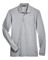 Harriton Men's Easy Blend Long Sleeve Polo