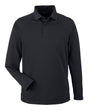 Harriton Men's Charge Snag and Soil Protect Long Sleeve Polo