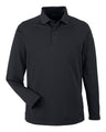 Harriton Men's Charge Snag and Soil Protect Long Sleeve Polo