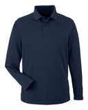 Harriton Men's Charge Snag and Soil Protect Long Sleeve Polo