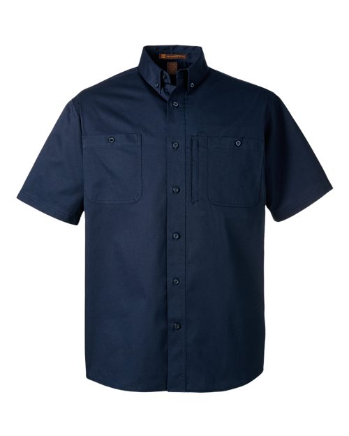 Harriton Men's Advantage IL Short Sleeve Work Shirt
