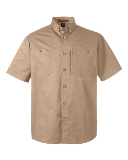 Harriton Men's Advantage IL Short Sleeve Work Shirt