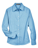 Harriton Women's Long Sleeve Oxford Dress Shirt