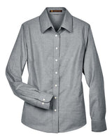 Harriton Women's Long Sleeve Oxford Dress Shirt