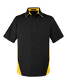 Harriton Men's Tall Flash IL Colorblock Shirt