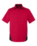 Harriton Men's Tall Flash IL Colorblock Shirt