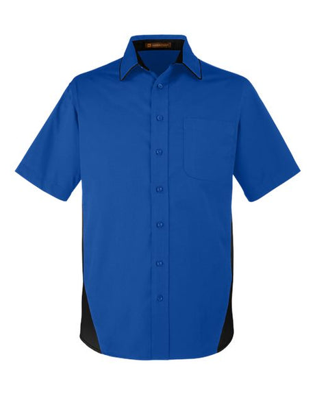 Harriton Men's Tall Flash IL Colorblock Shirt