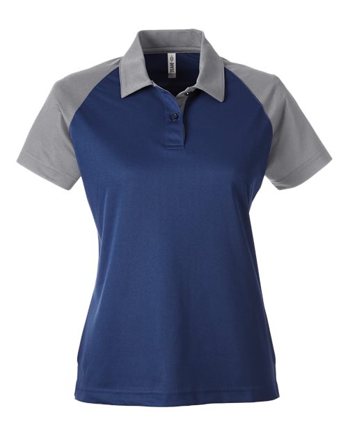 Team 365 Women's Command Snag-Protection Colorblock Polo