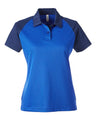 Team 365 Women's Command Snag-Protection Colorblock Polo